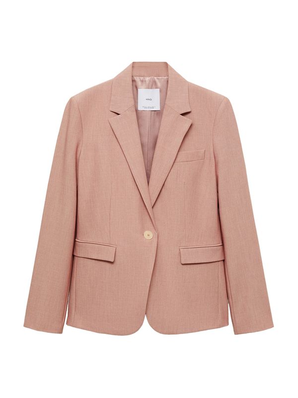 MANGO MANGO Blazer 'BOREVI'  pastelno roza