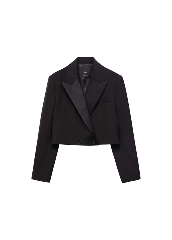 MANGO MANGO Blazer 'Carlo'  črna