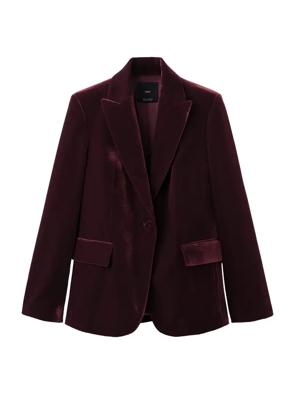MANGO MANGO Blazer 'COMBI'  temno rdeča