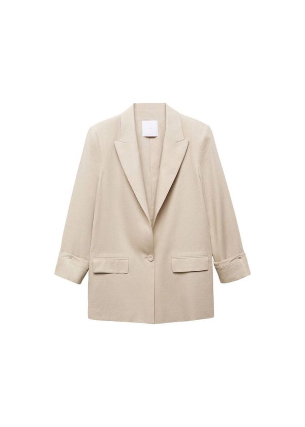 MANGO MANGO Blazer 'Eleli'  bež