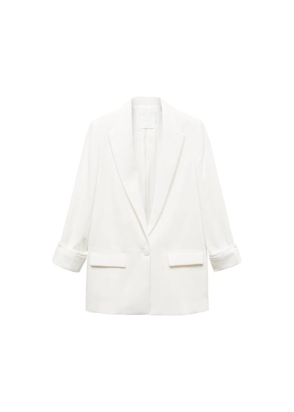 MANGO MANGO Blazer 'Eleonor'  off-bela