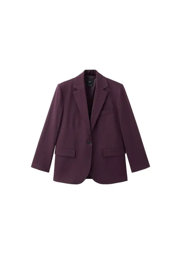 MANGO MANGO Blazer 'Gabi'  vinsko rdeča