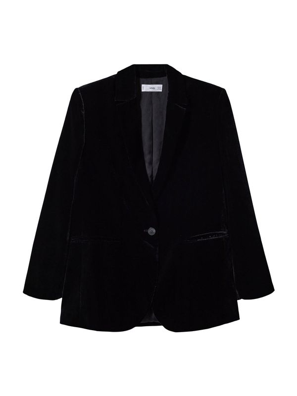 MANGO MANGO Blazer 'Hackney'  črna