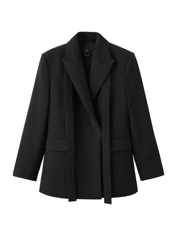 MANGO MANGO Blazer 'Iguana'  črna