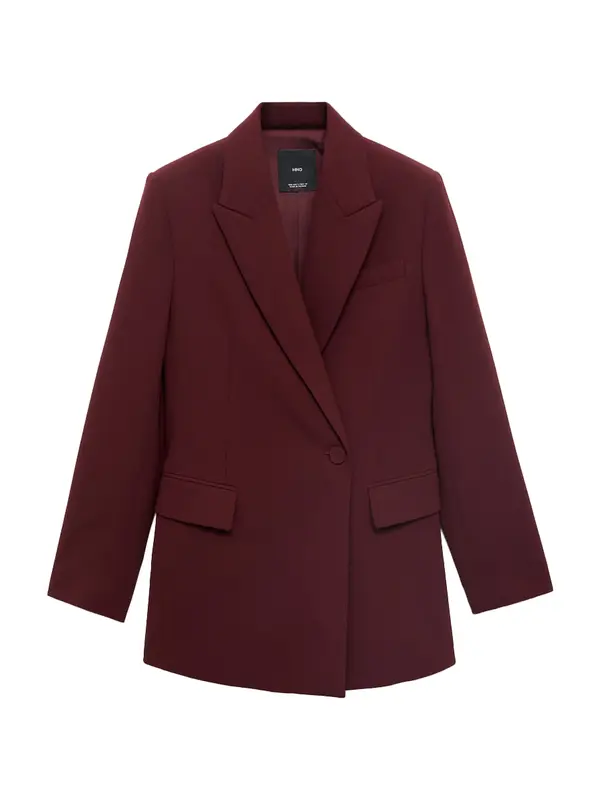 MANGO MANGO Blazer 'Iguana'  vinsko rdeča