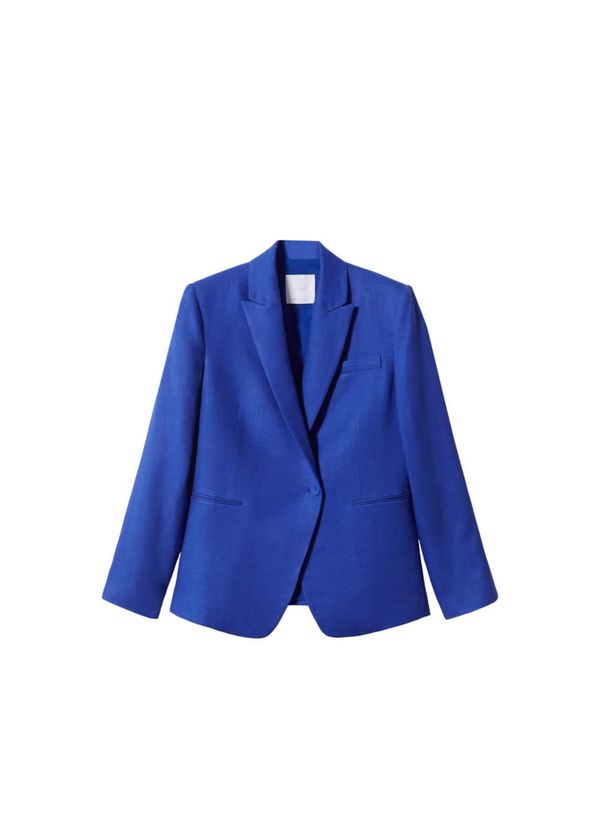 MANGO MANGO Blazer 'Linet'  kraljevo modra