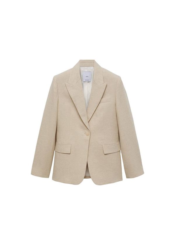 MANGO MANGO Blazer 'Malibu'  bež