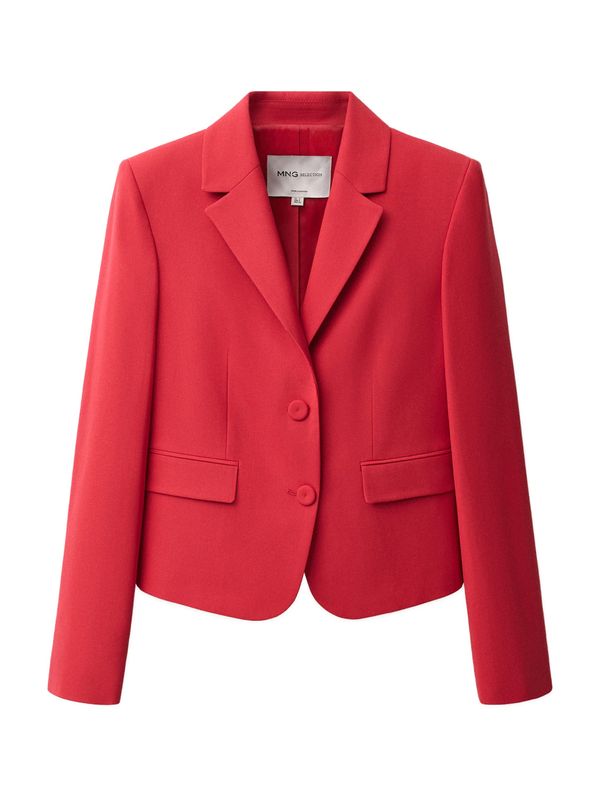 MANGO MANGO Blazer 'MARGOT'  rdeča