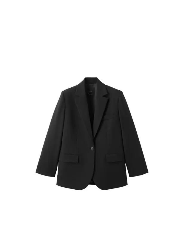 MANGO MANGO Blazer 'Mila'  črna