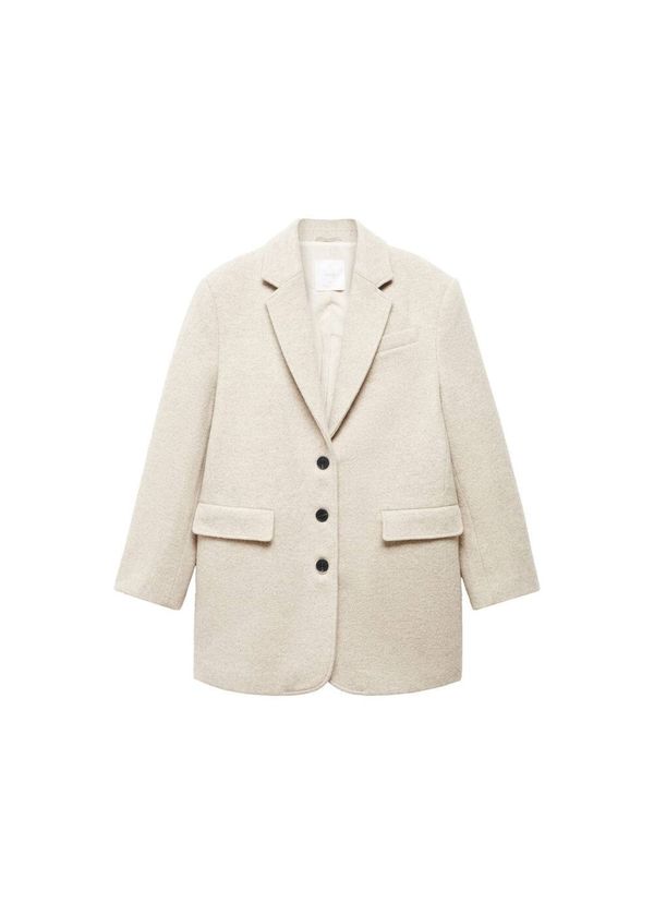 MANGO MANGO Blazer  svetlo siva