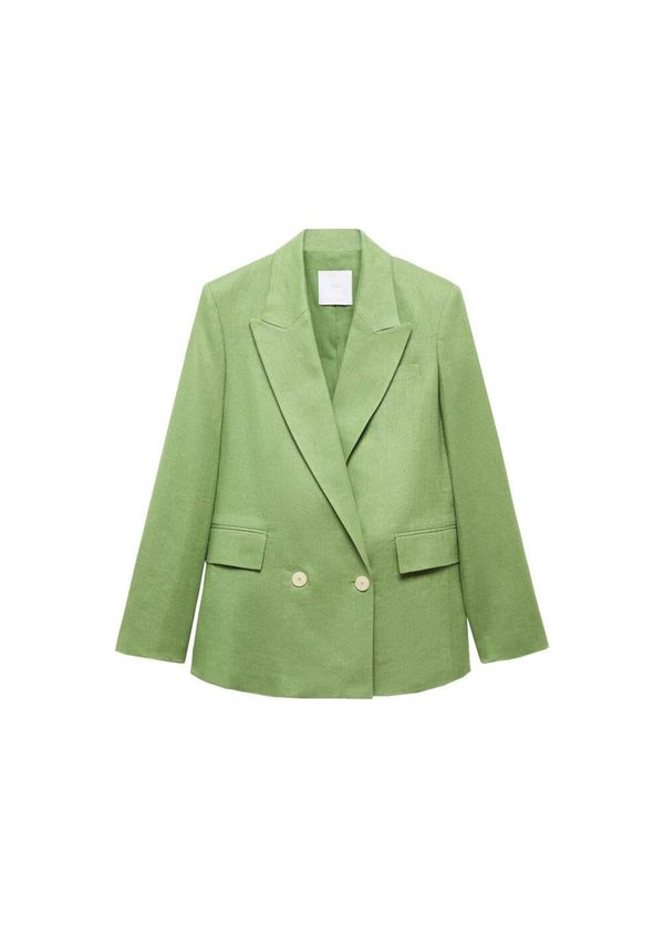 MANGO MANGO Blazer 'Tempoli'  zelena