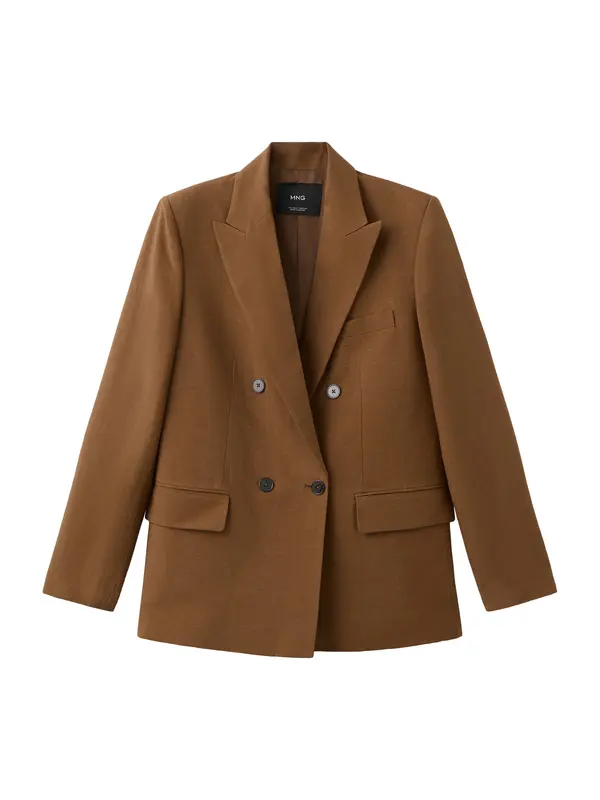 MANGO MANGO Blazer 'Texas'  karamel
