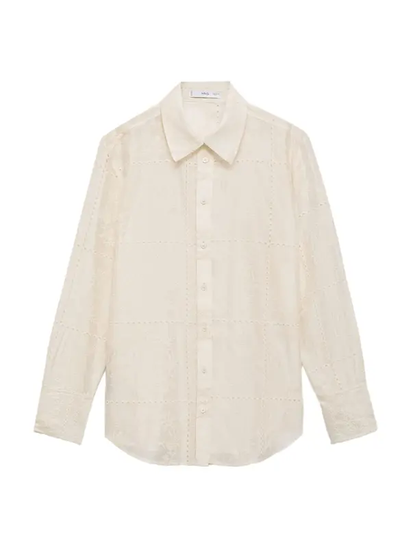 MANGO MANGO Bluza 'Aurelia'  nude