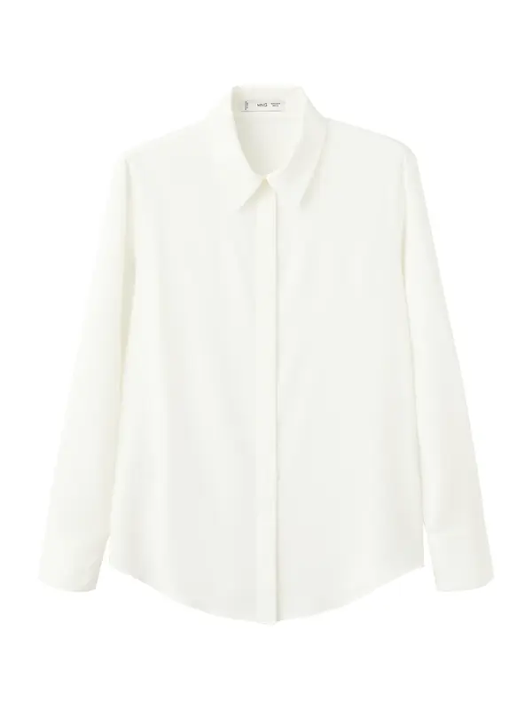 MANGO MANGO Bluza 'Basic'  off-bela
