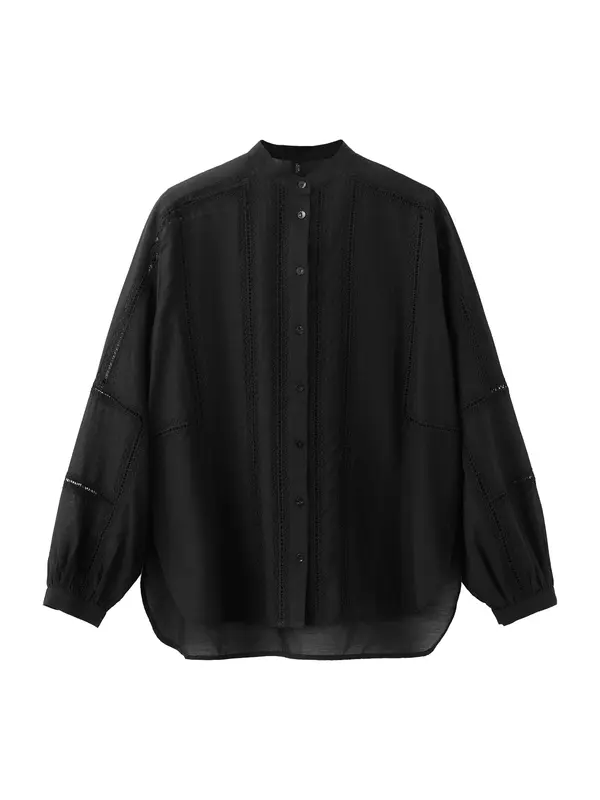 MANGO MANGO Bluza  črna