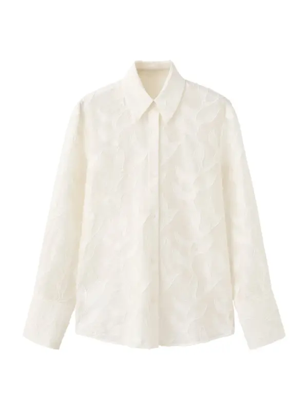 MANGO MANGO Bluza 'CRUZ'  off-bela