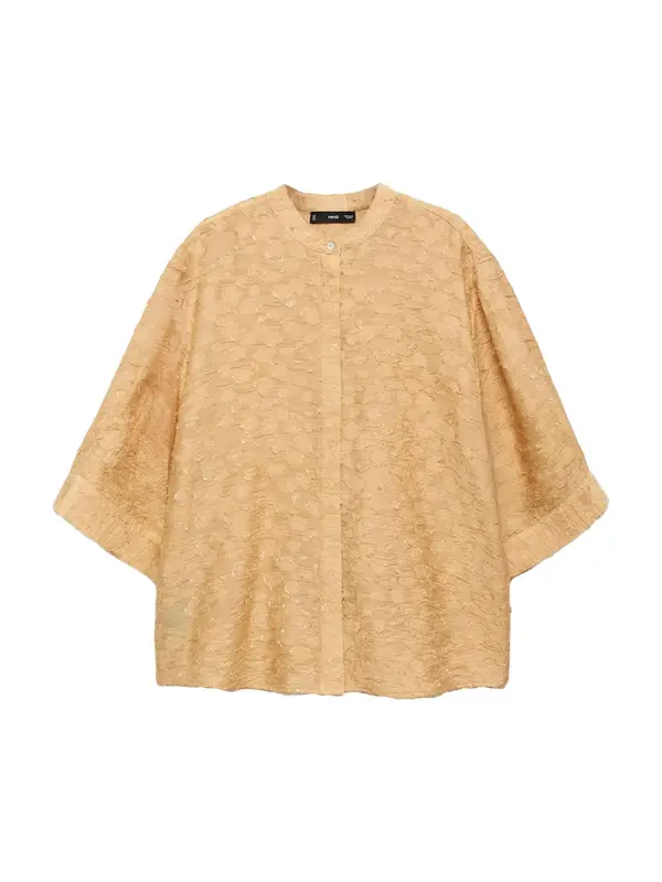 MANGO MANGO Bluza 'Lita'  karamel