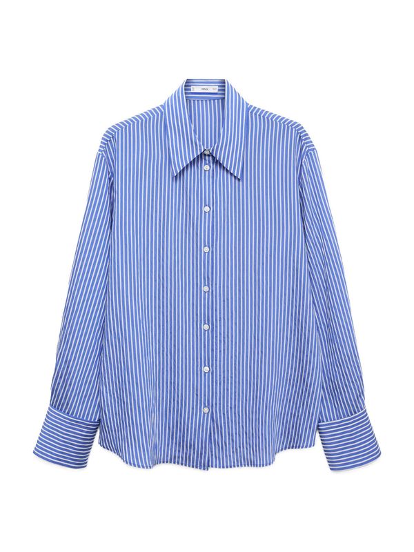 MANGO MANGO Bluza 'NINA'  modra / bela