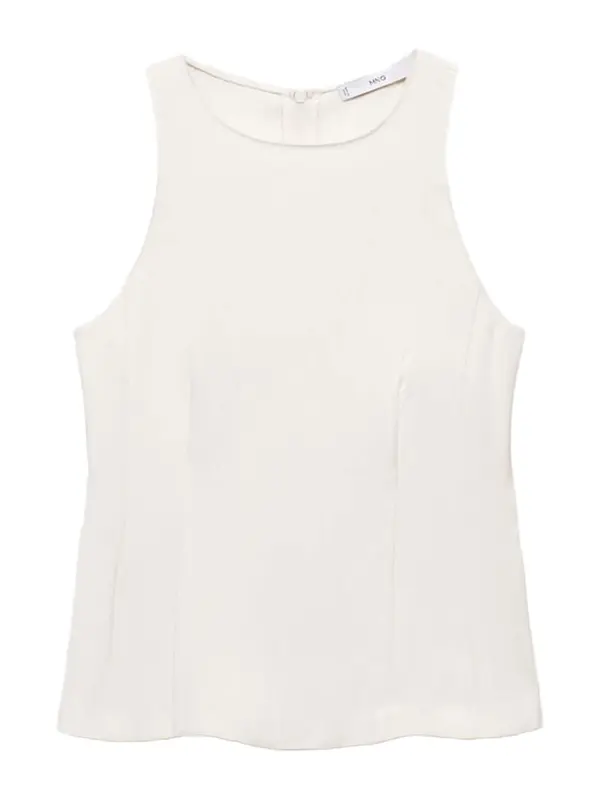 MANGO MANGO Bluza  off-bela