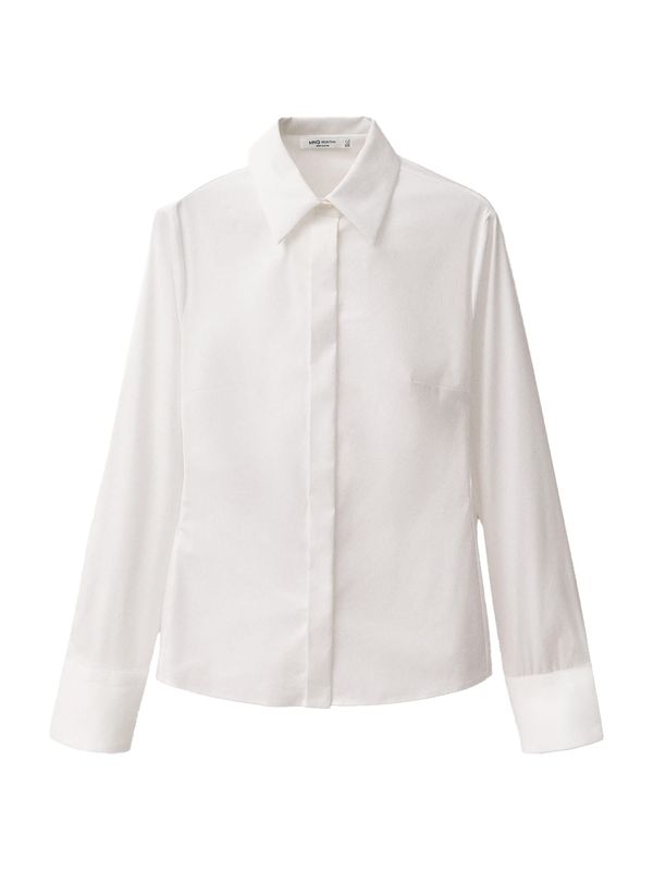 MANGO MANGO Bluza 'PLI'  bela