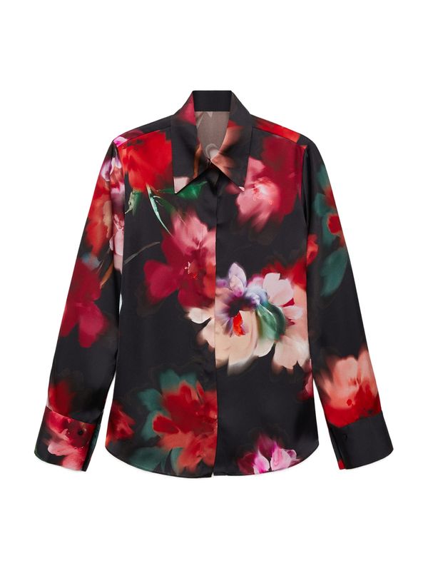 MANGO MANGO Bluza 'SOFFY'  črna