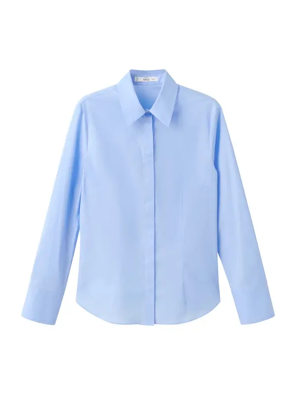 MANGO MANGO Bluza 'SOFIA'  svetlo modra