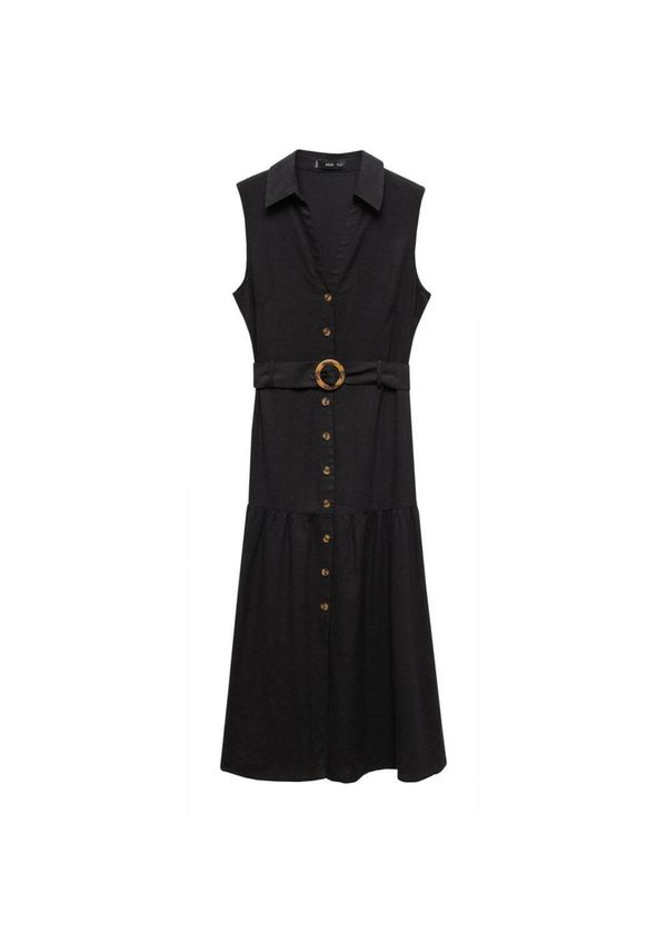 MANGO MANGO Dolga srajca 'Zamore'  črna