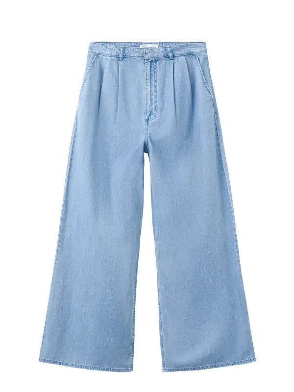 MANGO MANGO Elegantne kavbojke 'Ibiza'  moder denim