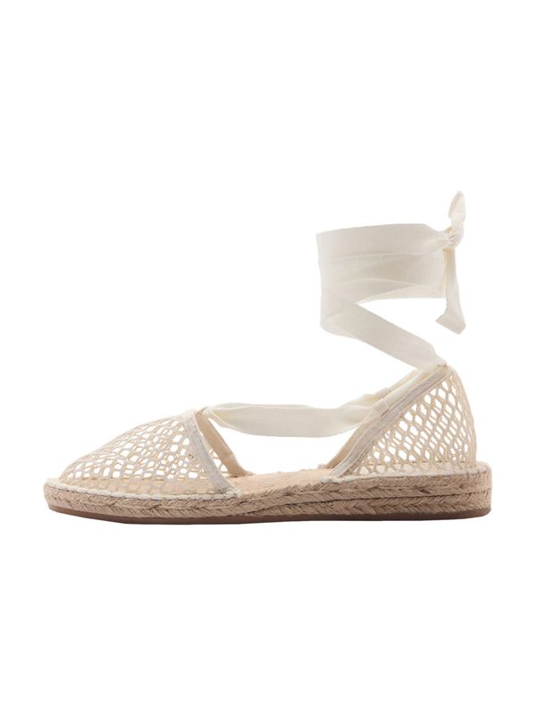 MANGO MANGO Espadrile 'Alberta'  kremna