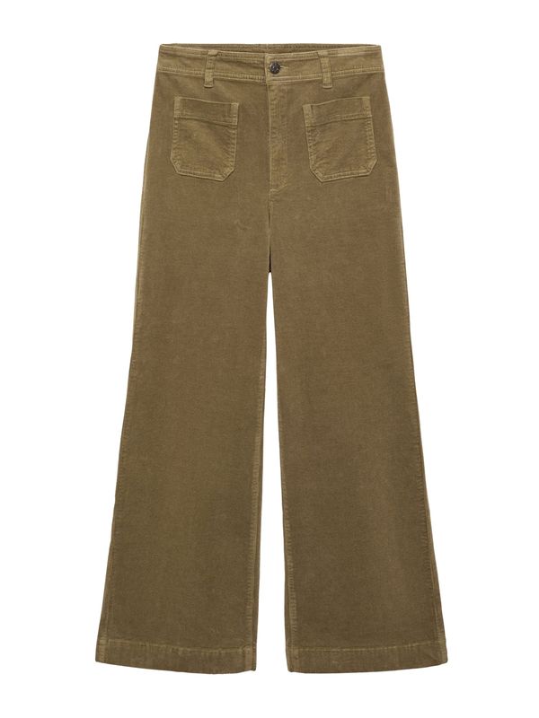 MANGO MANGO Hlače 'CATHERIP'  oliva