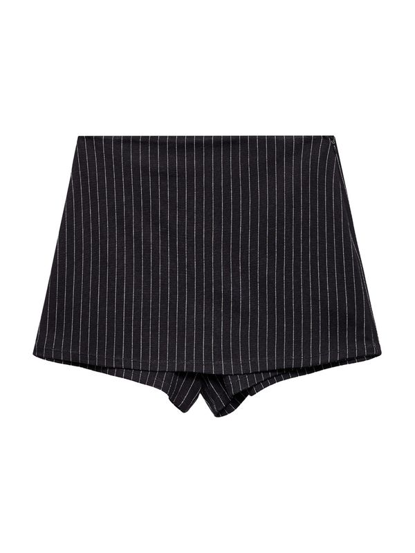 MANGO MANGO Hlače 'DIPLI'  črna / bela