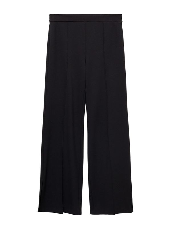 MANGO MANGO Hlače 'GOA'  črna