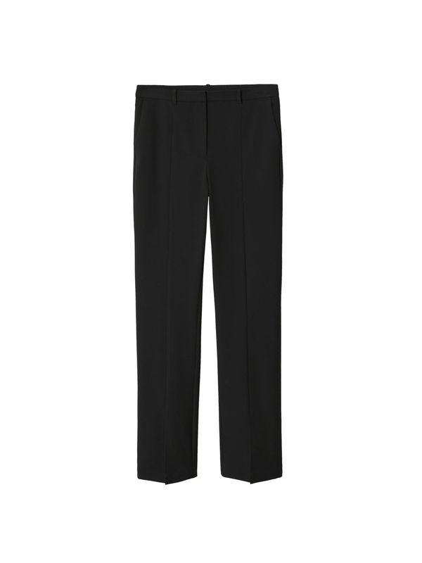 MANGO MANGO Hlače na rob 'Anne'  črna