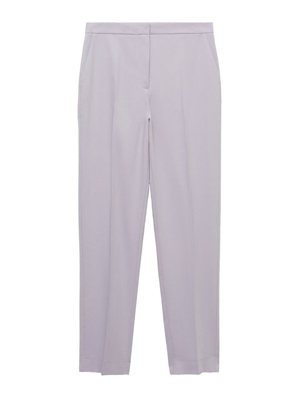 MANGO MANGO Hlače na rob 'BOREAL'  mauve