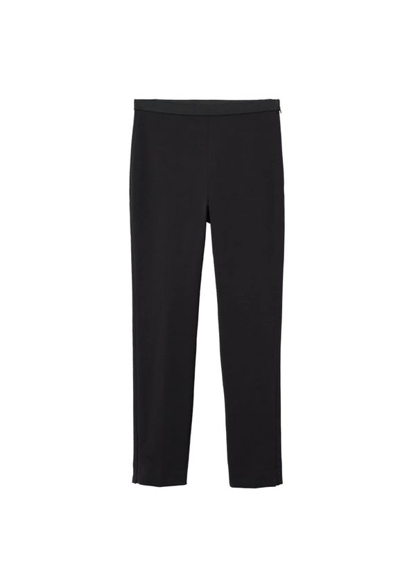 MANGO MANGO Hlače 'Paola'  črna