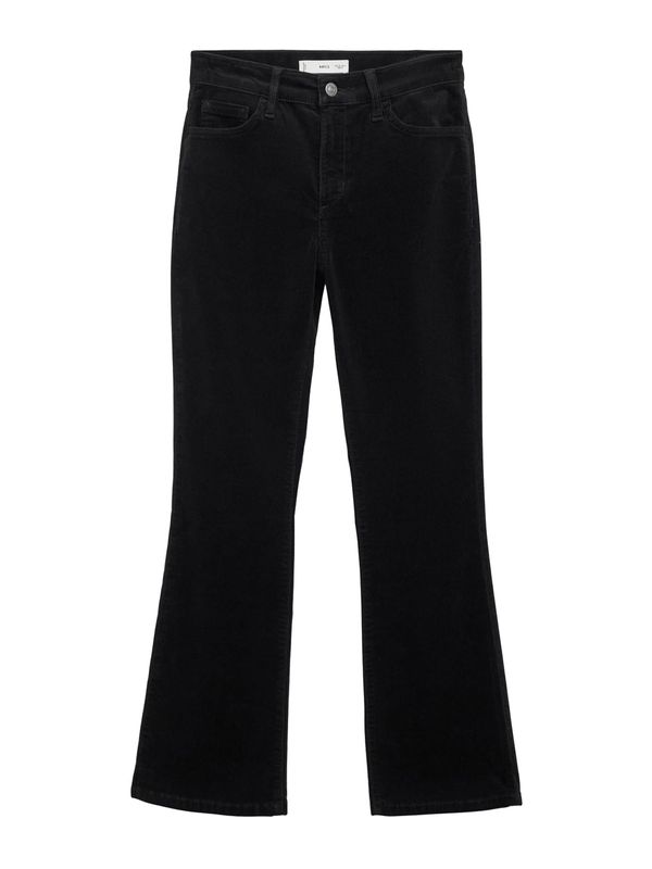 MANGO MANGO Hlače 'SIENNA'  črna