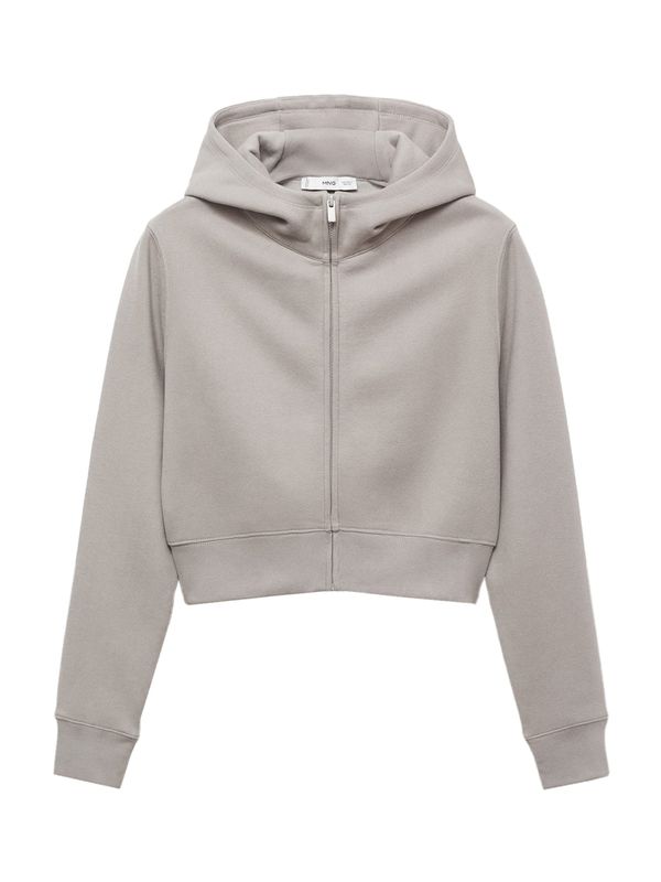 MANGO MANGO Jopa na zadrgo  siva