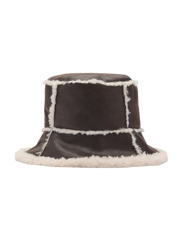 MANGO MANGO Kapa 'BOND'  svetlo bež / čokolada