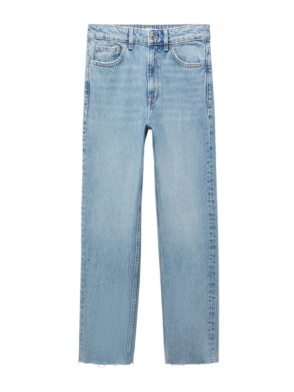 MANGO MANGO Kavbojke 'BLANCA'  moder denim