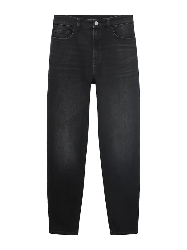 MANGO MANGO Kavbojke  črn denim