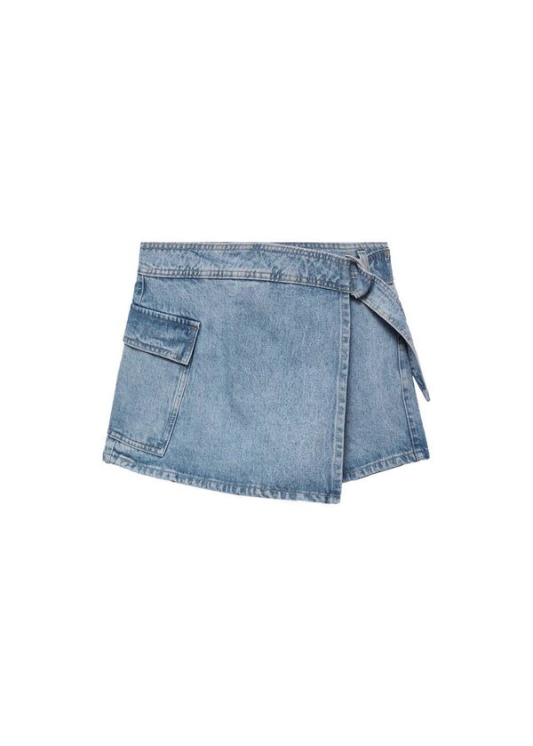 MANGO MANGO Kavbojke  moder denim