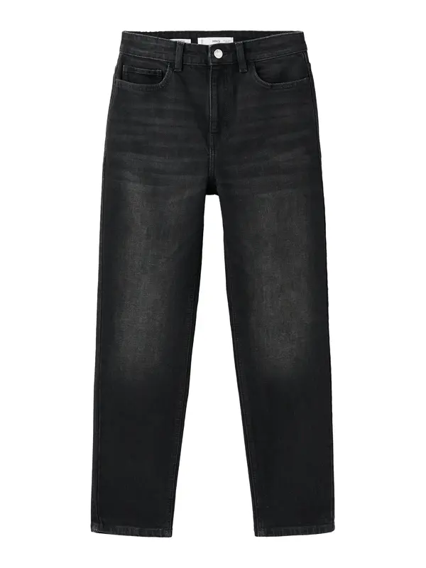 MANGO MANGO Kavbojke 'NEWMOM'  črn denim