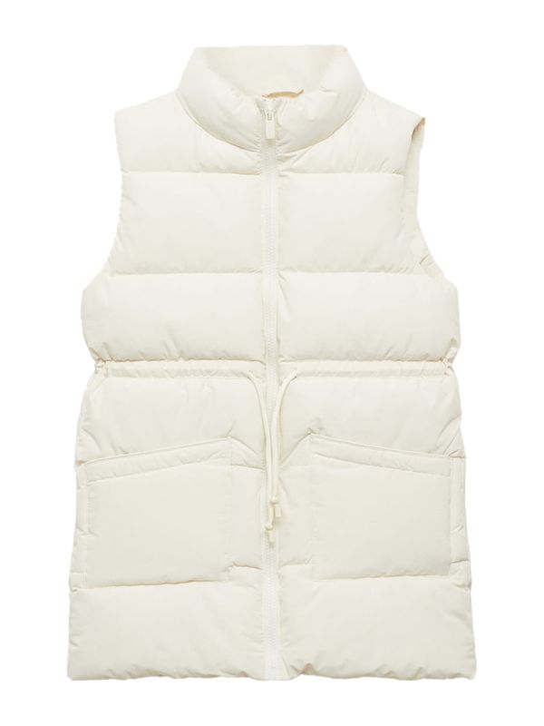 MANGO KIDS MANGO KIDS Brezrokavnik 'LAURA'  ecru