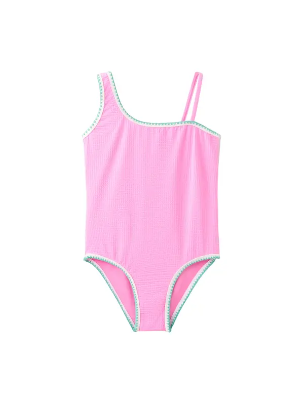 MANGO KIDS MANGO KIDS Enodelne kopalke 'WATERKG'  roza