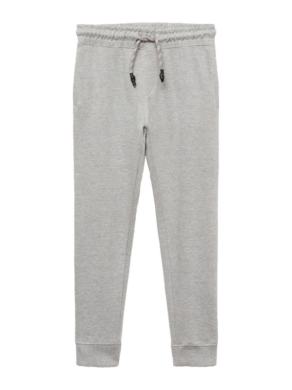 MANGO KIDS MANGO KIDS Hlače 'FRANCIA'  pegasto siva