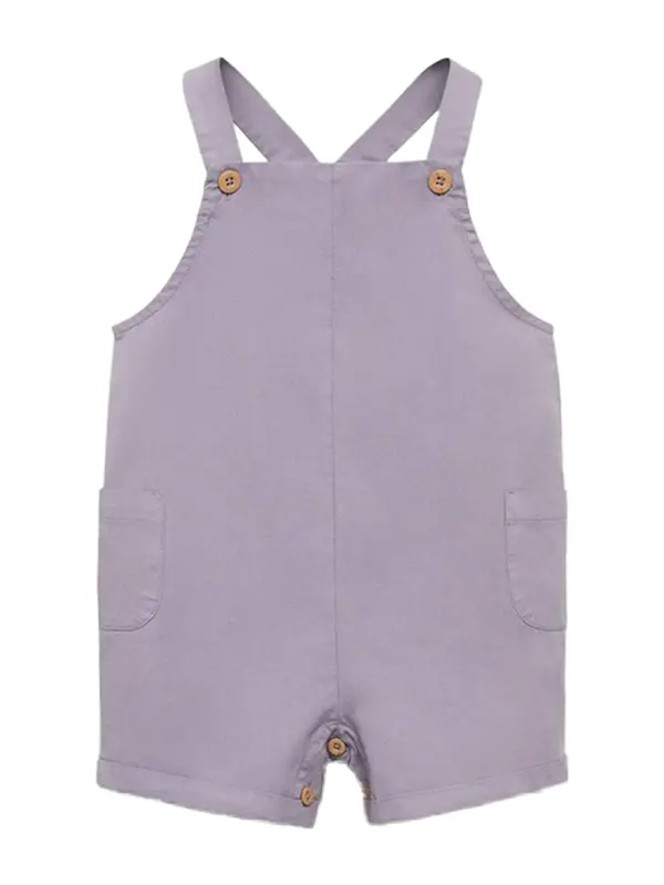 MANGO KIDS MANGO KIDS Hlače z naramnicami 'MALVITA'  mauve