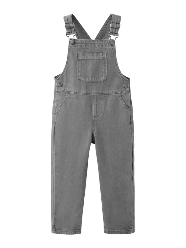MANGO KIDS MANGO KIDS Hlače z naramnicami 'MARC'  antracit
