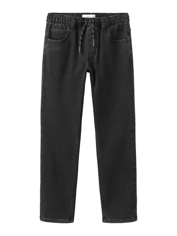 MANGO KIDS MANGO KIDS Kavbojke 'COMFY'  črn denim