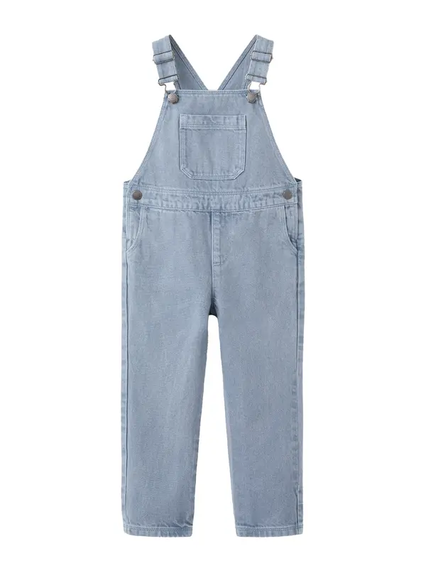 MANGO KIDS MANGO KIDS Kavbojke 'DUNGAREES OCEAN'  moder denim