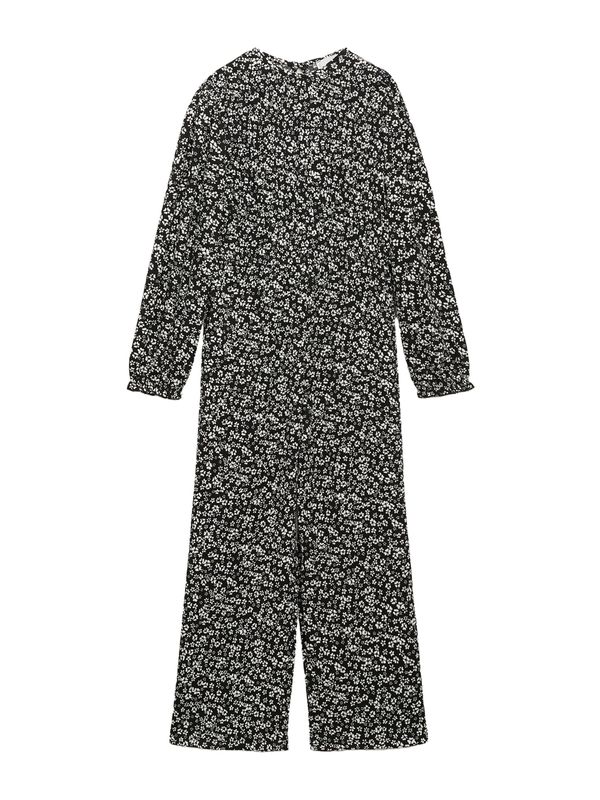 MANGO KIDS MANGO KIDS Kombinezon 'NIDO'  črna / bela